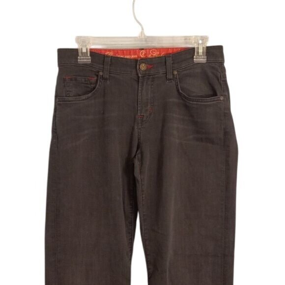 CJ Cookie Johnson Size 25 Jeans Praise Relaxed Fit Black Denim Stretch - Picture 6 of 12